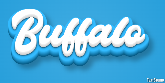 Buffalo Efekt tekstowy
