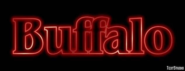 Buffalo Effetto testo