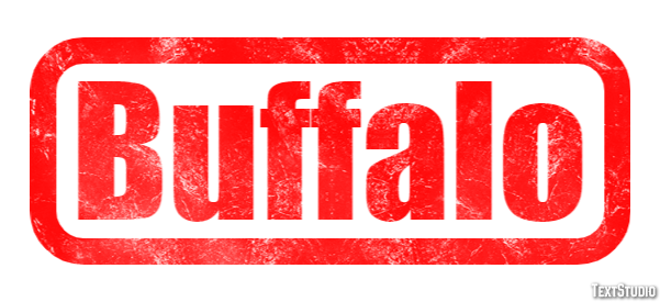 Buffalo Efekt tekstowy