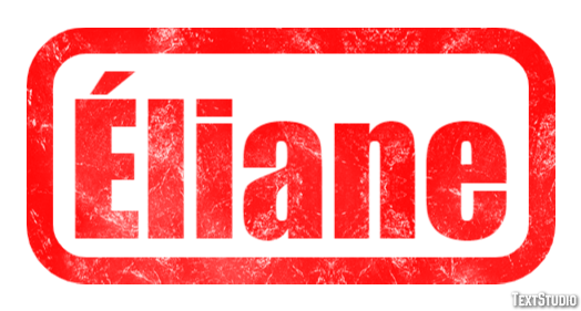 Éliane Текстовый эффект
