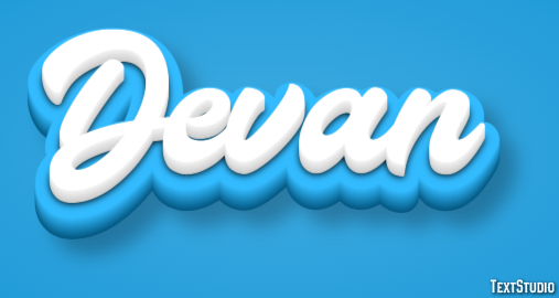 Devan Text Effect