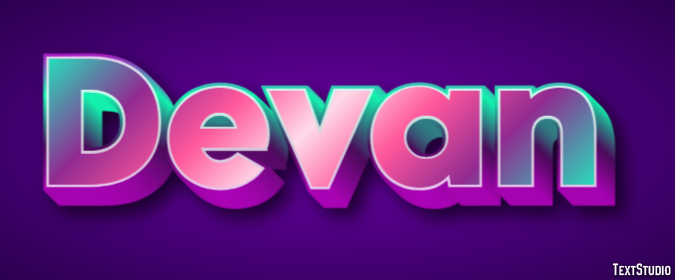 Devan Text Effect