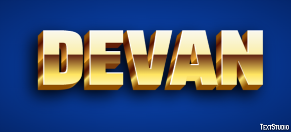 Devan Text Effect