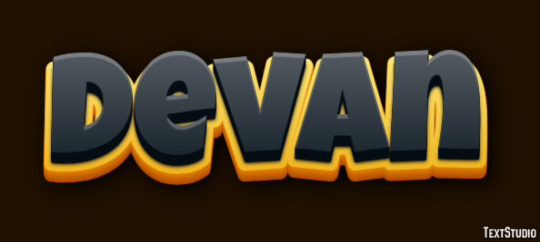 Devan Text Effect