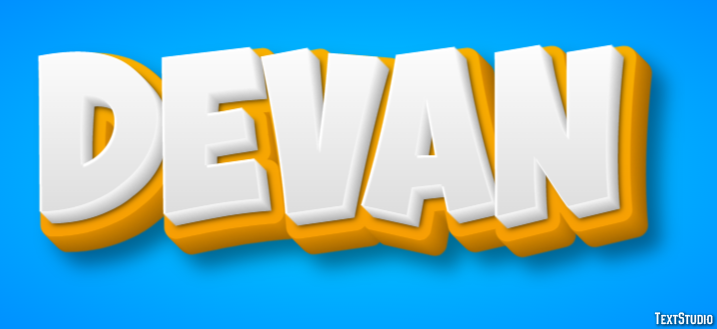 Devan Text Effect