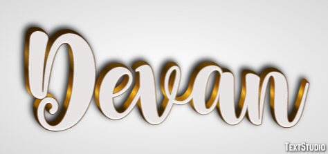 Devan Text Effect