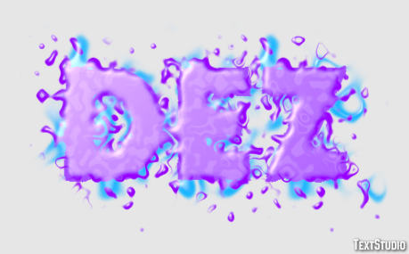 Dez Efeito do texto