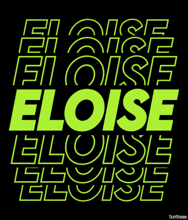 Eloise Text Effect