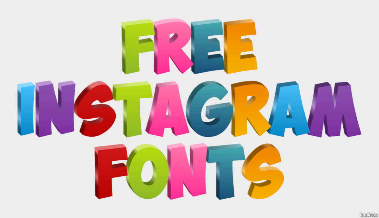 Free Instagram Fonts Efekt tekstowy