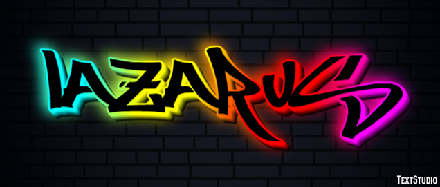 Lazarus Text Effect