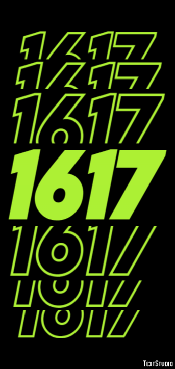 1617 Text Effect