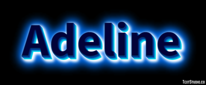 Adeline Texteffekt
