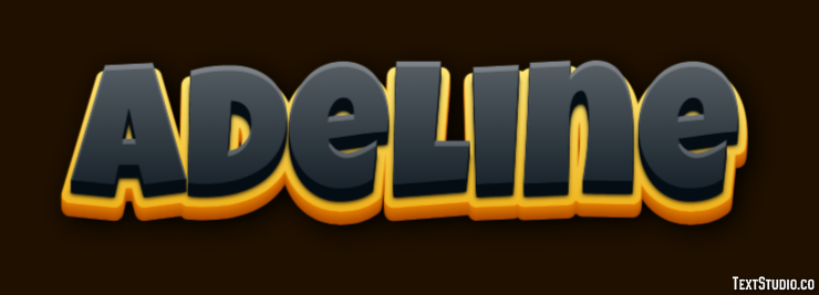 Adeline Texteffekt