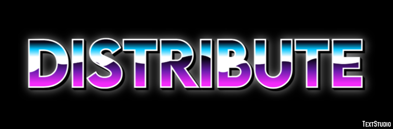 Distribute Text Effect