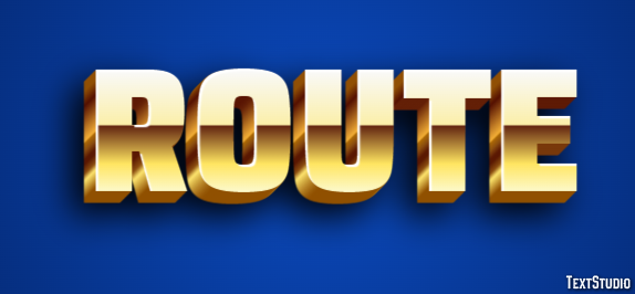 Route Effet de Texte