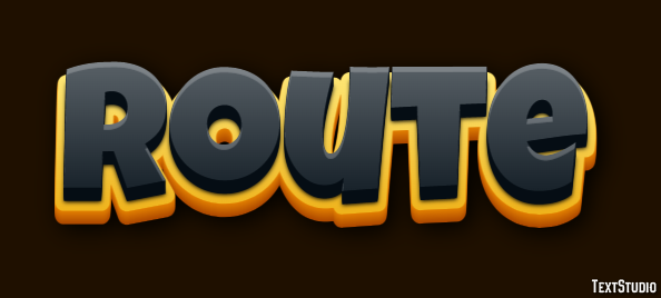 Route Effet de Texte
