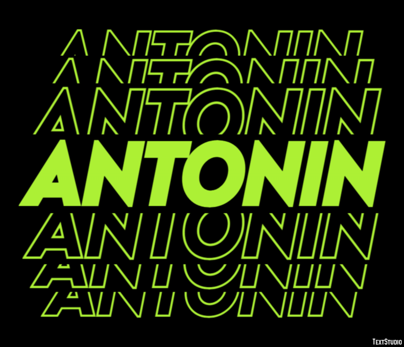 Antonin Efekt tekstowy