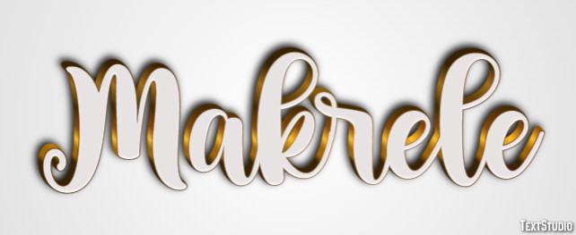 Makrele Texteffekt