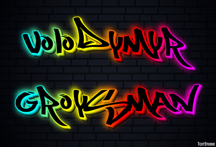 Volodymyr Groysman Text Effect