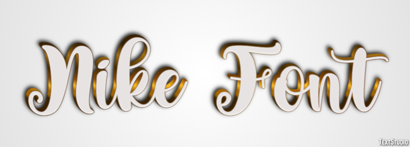Nike Font Text Effect