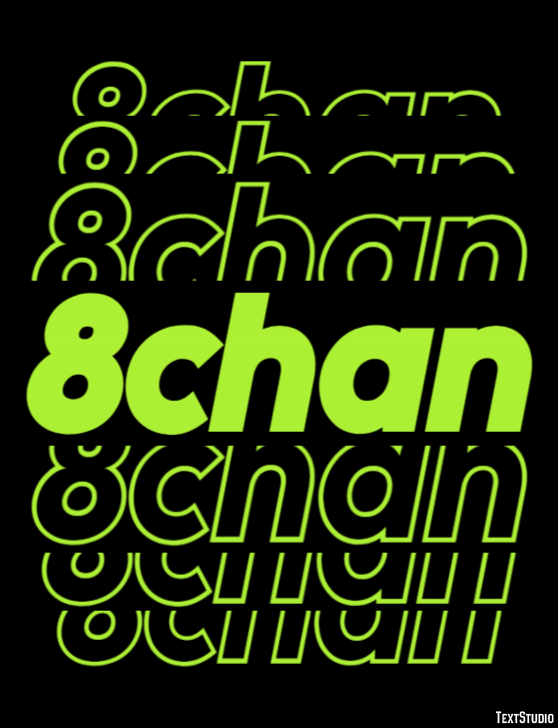 8chan Effet de texte