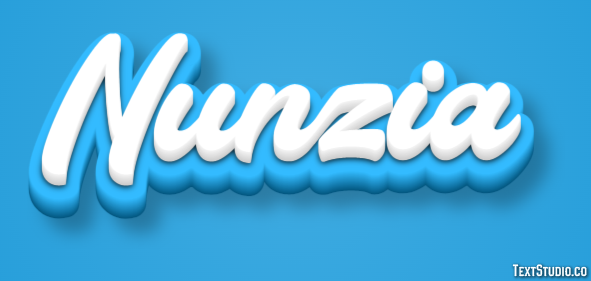 Nunzia テキスト効果