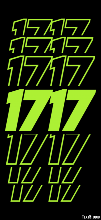 1717 Effetto testo