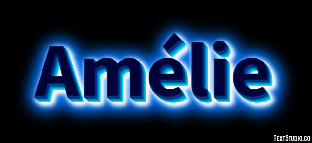 Amélie Text effect