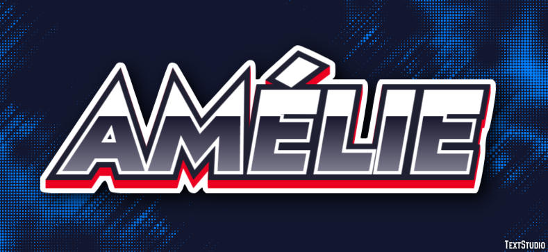 Amélie Text effect