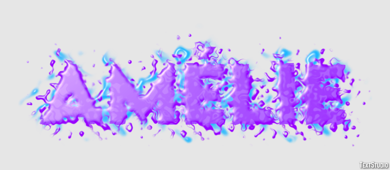 Amélie Text effect