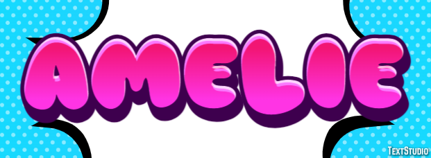 Amélie Text effect