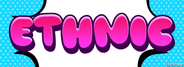 Ethnic Text Effect