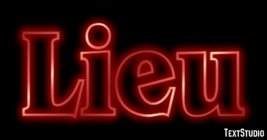 Lieu Texteffekt