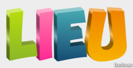 Lieu Texteffekt