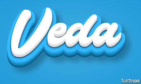 Veda Tekst Effect