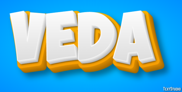 Veda Tekst Effect