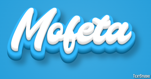 Mofeta Efecto de Texto
