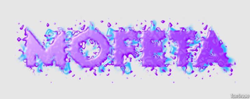 Mofeta Texteffekt