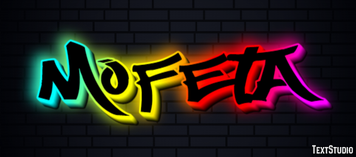 Mofeta Texteffekt