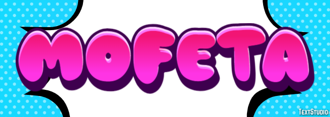 Mofeta Efecto de Texto