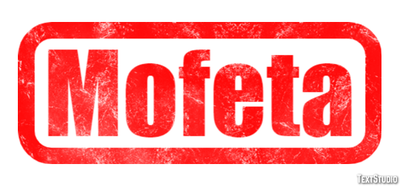 Mofeta Texteffekt