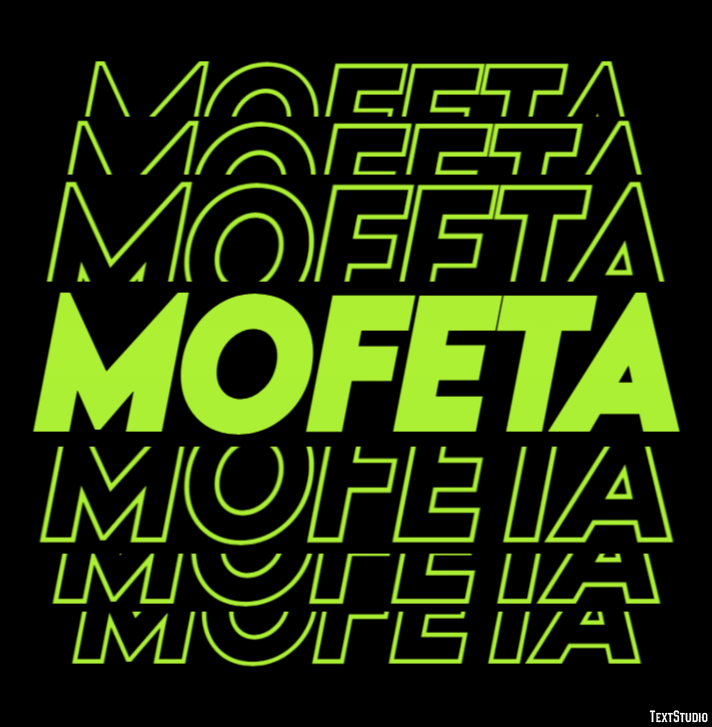 Mofeta Texteffekt