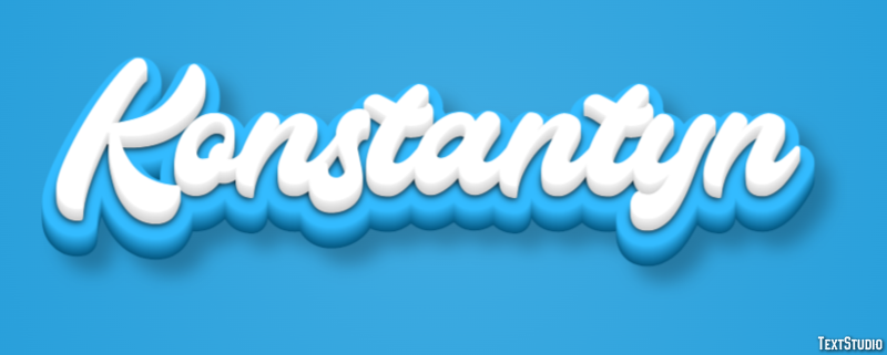 Konstantyn Effetto testo