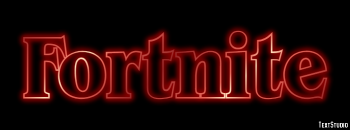 Fortnite Efekt tekstowy