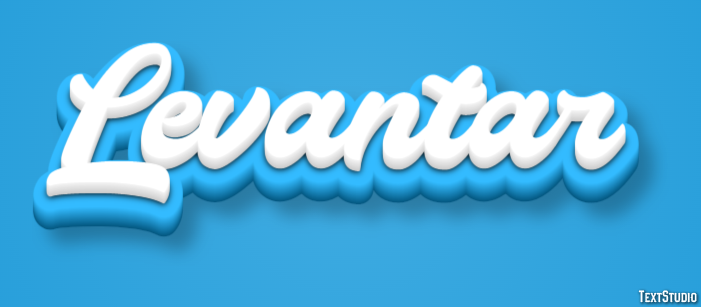 Levantar Text Effect