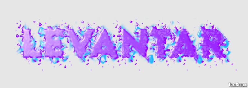 Levantar Text Effect