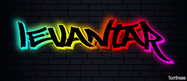 Levantar Text Effect