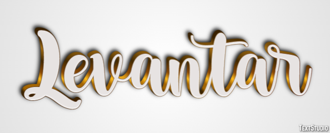 Levantar Text Effect