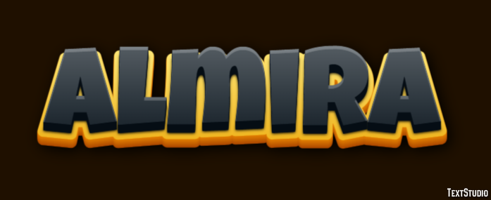Almira Text Effect