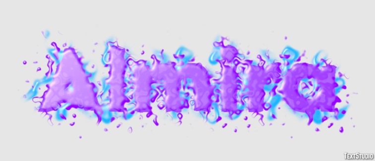 Almira Text Effect